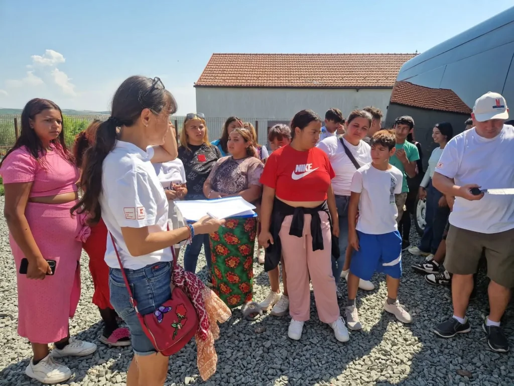 Elevi din Ponorâta în excursie
